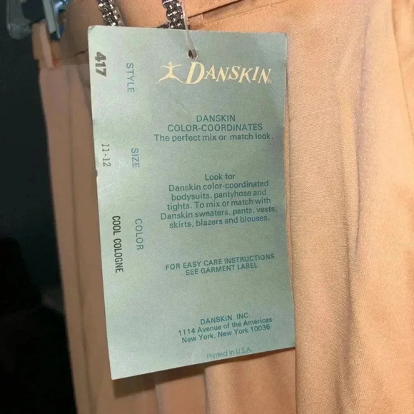 NWT Vintage 80’s/90’s Danskin A Line Skirt - Picture 3 of 5